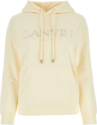 Lanvin Cream Cotton Sweatshirt