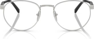 Prada 0pr B52v Round Metal Frame Eyeglasses