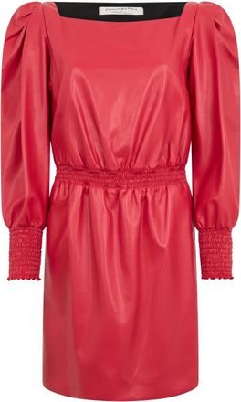 Philosophy di Lorenzo Serafini Dames, Jurken, Rood, Maat: XL Leer