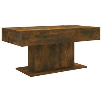 vidaXL Tavolino Da Salotto Rovere Fumo 96x50x45cm In Legno Multistrato - Vidaxl