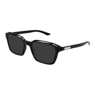 Gucci Square Frame Zonnebrillen - Heren - Zonnebrillen - Zwart - 52 MM - Accessoires