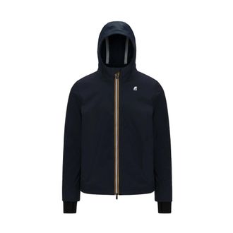 K-Way Jacko Bonded Jacket - Heren - Regenjassen - Blauw - 2XL - Polyester - Jassen