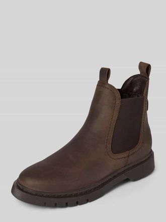 Tamaris Tamaris Chelsea Boots aus Rindsnappa in Dunkelbraun Melange, Größe 36