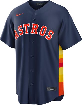 Nike Jose Altuve Houston Astros Nike Mens MLB Replica Jersey in Blue | RP26HUA2HU9-U4U