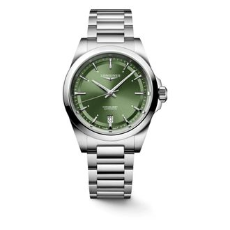 Longines Conquest Automatic 38 mm - Dames - Horloges - Groen - ONE Size - Accessoires