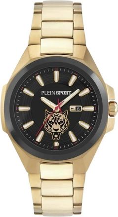 Plein Sport Tigermaster Ps 7Ba 0824 Horloge - Heren - Horloges - Geel - ONE Size - Accessoires