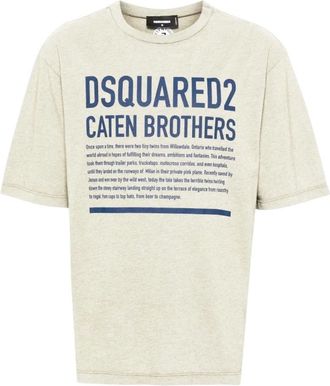Dsquared2 Uomo, Top, Beige, L, new