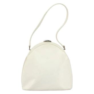 Gucci Pre-owned Vintage Handbag - Dames - Vintage Schoudertas - Wit - ONE Size - Leer - Vintage