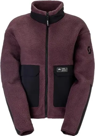 Scott Jacket Escape Heritage Pile Fleecejacke f&uuml;r Damen | lila