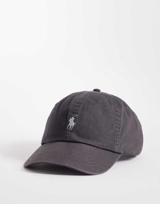 Polo Ralph Lauren Icon - Cappellino antracite con logo-Grigio