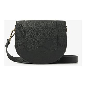 VIA VAI Mae Lizzy zwarte crossbody tas - Dames - Schoudertassen - Zwart - ONE Size - Leer - Tassen