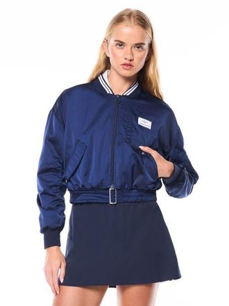 Sergio Tacchini Womens Piano Bomber Jacket in Maritime Blue at Nordstrom, Size Xx-Large