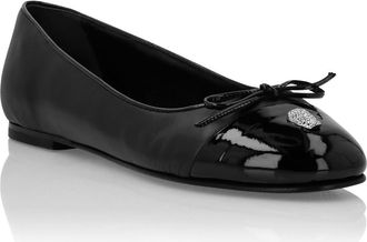 Philipp Plein Ballerinas Skull Women in Black at Nordstrom, Size 38
