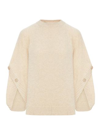 Max Mara &uuml;bergro&szlig;er Wolle und Kaschmirpullover