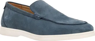 Andr&eacute; Assous Maccan Loafer in Navy Nubuck at Nordstrom, Size 11.5