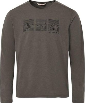 Vaude Rosemoor L/S T-Shirt III Longsleeve f&uuml;r Herren | braun