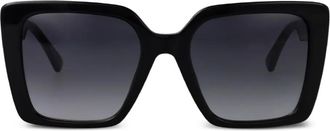 Moschino square-frame sunglasses - Black