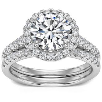 Pompeii3 1/3Ct Stackable Womens Diamond Wedding Anniversary Ring 14k Gold or Pt
