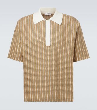 Jil Sander Polo in maglia di cotone