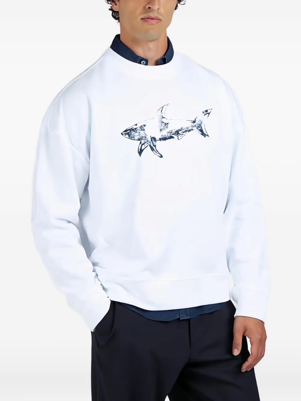 Sweat Zippé Paul & Shark 1/4 Zip - Taille XXL (US) - Coton Noir - Fabriqué En Italie - Occasion Parfait état
