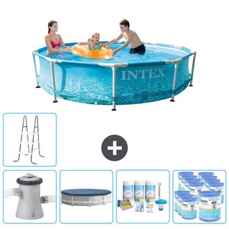 Intex Piscina Con Estructura Redonda - 305x76 Cm - 6-piezas Scb20