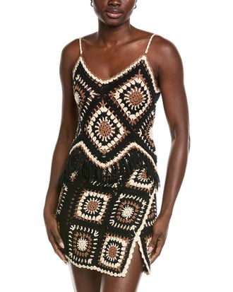 Elan Fringe Bottom Tank Top