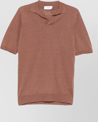 Lardini short-sleeve polo shirt