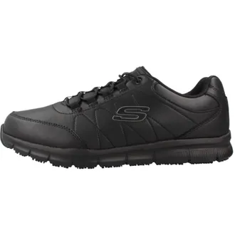 Skechers Heren, Sport, Zwart, Maat: 40 EU Synthetisch