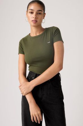 Levi's Camiseta Hayes - Mujer - XS - Verde / Deep Depths