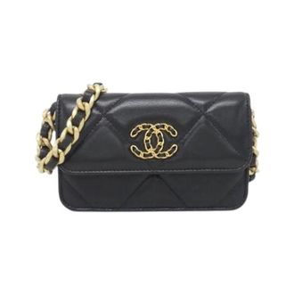 Chanel Pre-owned Mini Shoulder Bag - Dames - Vintage Mini Tas - Zwart - ONE Size - Leer - Vintage