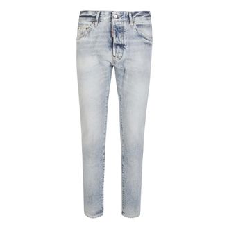 Dsquared2 Slim-fit Jeans, male, Blue, Size: XL Teddy Jeans