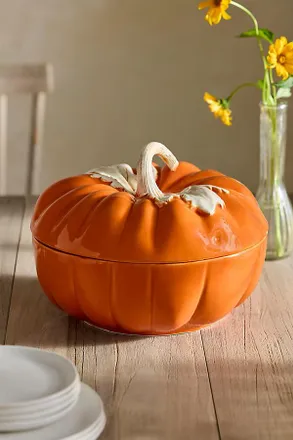 Terrain Pumpkin Ceramic Tureen