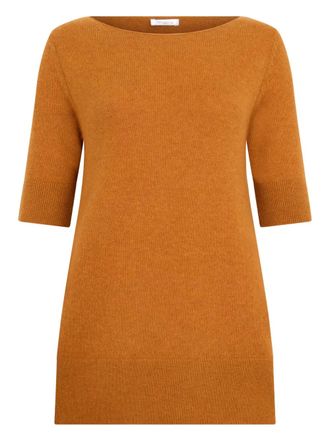 Malo boat-neck T-shirt - Arancione