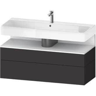 Duravit Qatego Mueble Bajo Lavabo, 1 Extra&iacute;ble Y 1 Caj&oacute;n, - Duravit