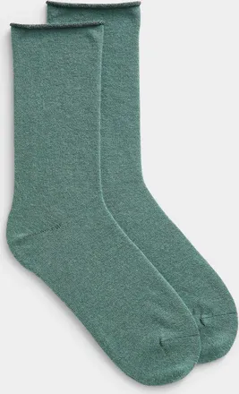 Simons Womens Ultra-fine merino wool blend socks