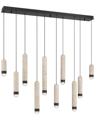 Eurofase Lighting Cambre 10-Light 50In Linear Chandelier