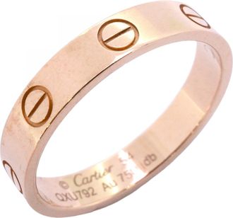 Cartier Pink Gold (18K) Band Ring (Pre-Owned)