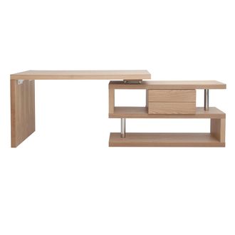 Miliboo Escritorio Moderno Modular Con Almacenaje 2 Cajones Amovible Madera Max