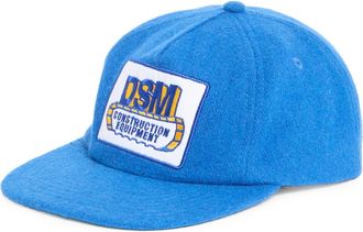 Diet Starts Monday Construction Embroidered Patch Wool Hat in Royal at Nordstrom Rack