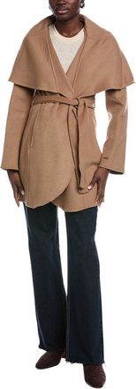 Elie Tahari Marilyn Wool-Blend Coat