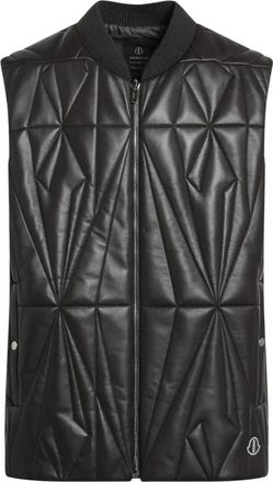 Rick Owens Geocamo Flight Vest - Heren - Bodywarmers - Zwart - L - Katoen - Jassen
