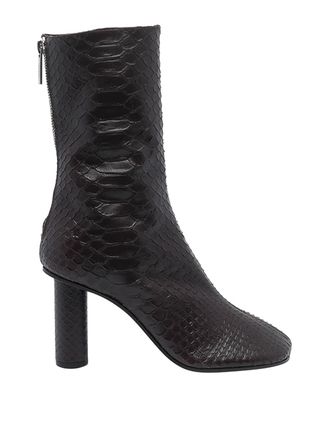 PARIS TEXAS Rouge Et Noir Alice Pump Ankle Boots