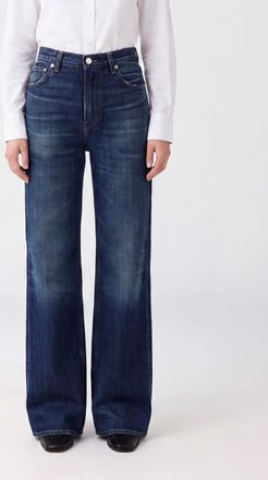 Haikure Jeans Woman color Navy