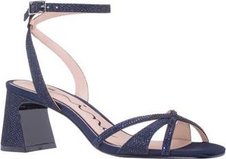 Nina Bracha Ankle Strap Sandal in Navy at Nordstrom, Size 5.5