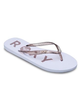 Roxy Sandale ROXY Viva Sparkle, Damen, Gr. 10 (41), coconut milk, Obermaterial:Obermaterial: 98% Synthetikmaterial, 2% Metall / Futter: 100% Synthetikmater