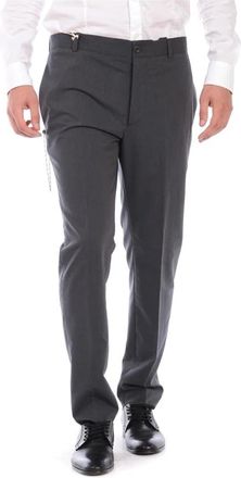 Daniele Alessandrini Jeans - Heren - Nette broeken - Grijs - XS - Polyester - Broeken