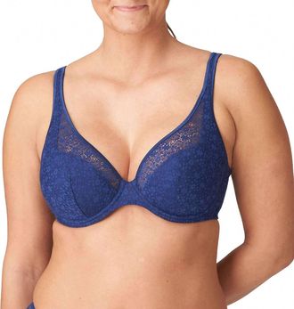Prima Donna Epirus Lightly Padded Full-Coverage Bra In Royal