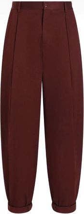 Dolce & Gabbana Casual Denim Broek - Heren - Wijde Broeken - Paars - L - Denim - Broeken