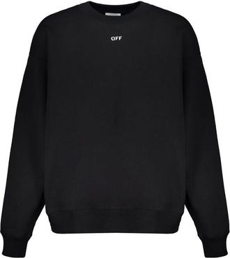 Off-white Off- Cotton Mens Sweatshirt
