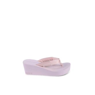 Calvin Klein Wedges, female, Pink, Size: 10 US Pink Wedge Thong Sandal